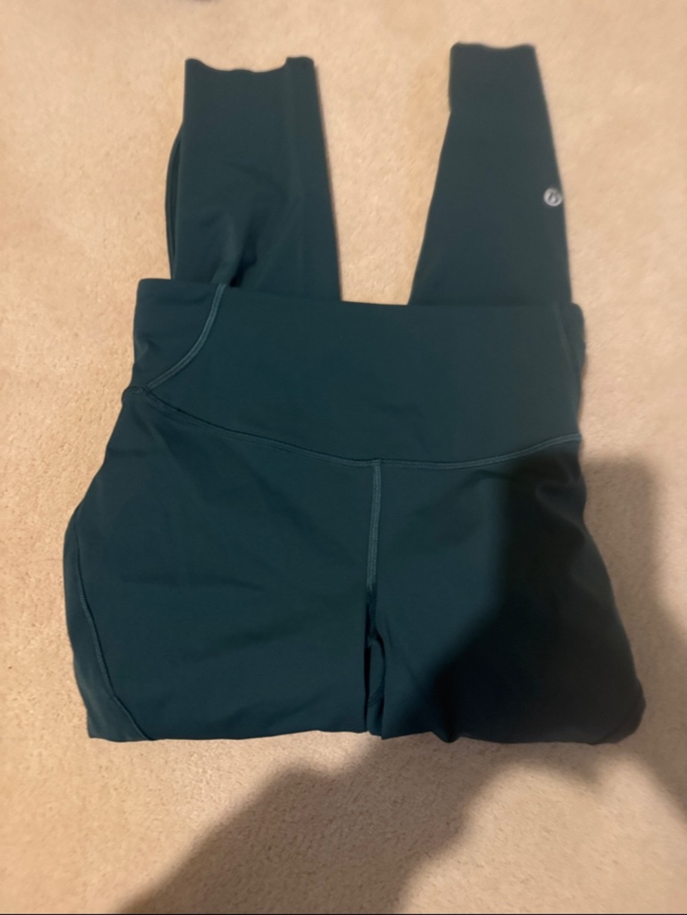Lululemon Base Pace High-Rise Crop 23" *Brushed Nulux
Green Jasper